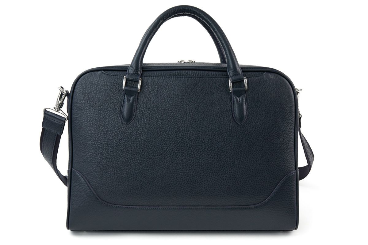 PELLE MORBIDA ペッレモルビダ Maiden Voyage メイデン ボヤージュ シュリンクレザー ブリーフバッグ 1室タイプ ショルダーベルト付属 PMO-MB075