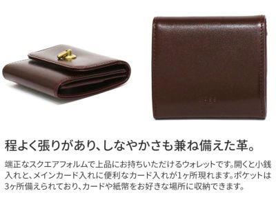 TIDEWAY タイドウェイ MOSS モス SWITCH WALLET T2725