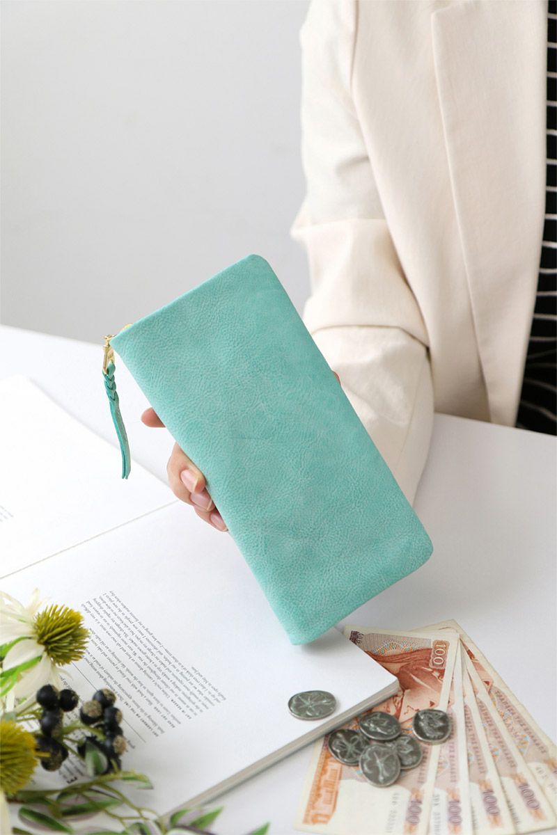 BAGGY'S ANNEX バギーズアネックス FOG leather (フォグレザー) 小銭入れ付き長財布（ラウンドファスナー式 ）LZYS-7000