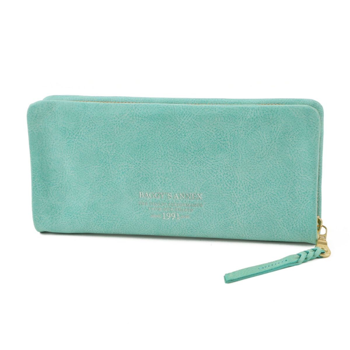 BAGGY'S ANNEX バギーズアネックス FOG leather (フォグレザー) 小銭入れ付き長財布（ラウンドファスナー式 ）LZYS-7000