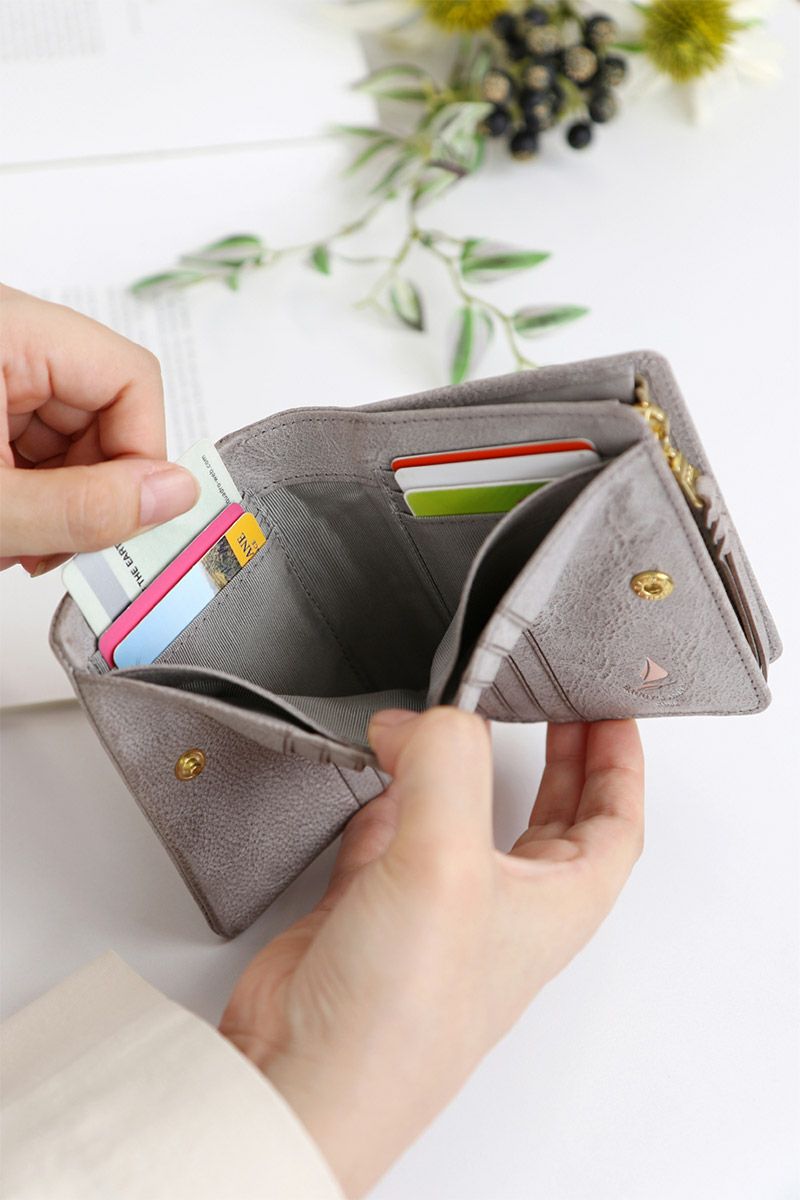 BAGGY'S ANNEX バギーズアネックス FOG leather (フォグレザー) 小銭入れ付き二つ折り財布 LZYS-7002