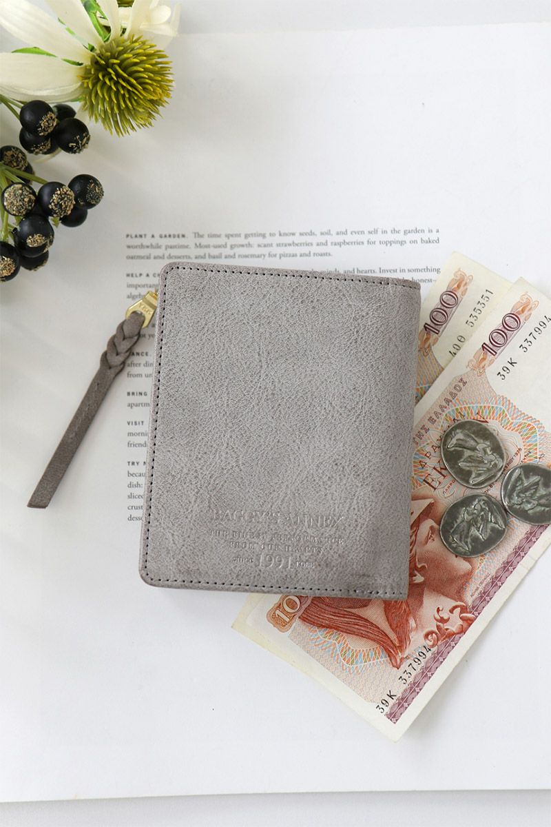 BAGGY'S ANNEX バギーズアネックス FOG leather (フォグレザー) 小銭入れ付き二つ折り財布 LZYS-7002