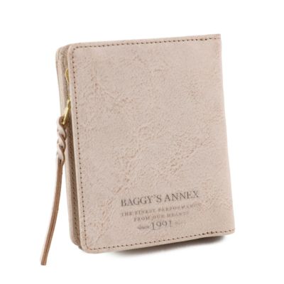 BAGGY'S ANNEX バギーズアネックス FOG leather (フォグレザー) 小銭入れ付き二つ折り財布 LZYS-7002