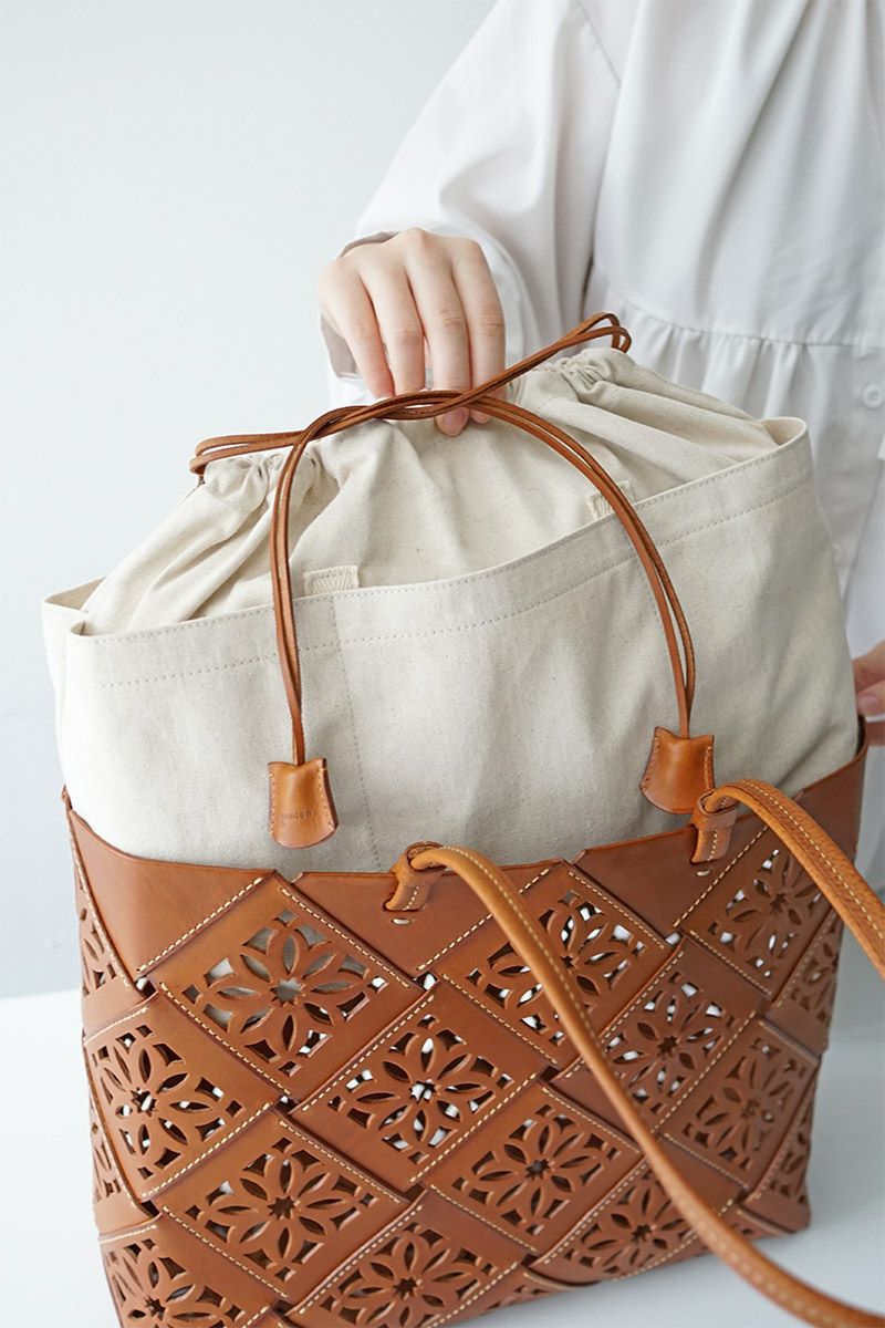 genten ゲンテン Suscut basket サスカットバスケット トートバッグ 43975