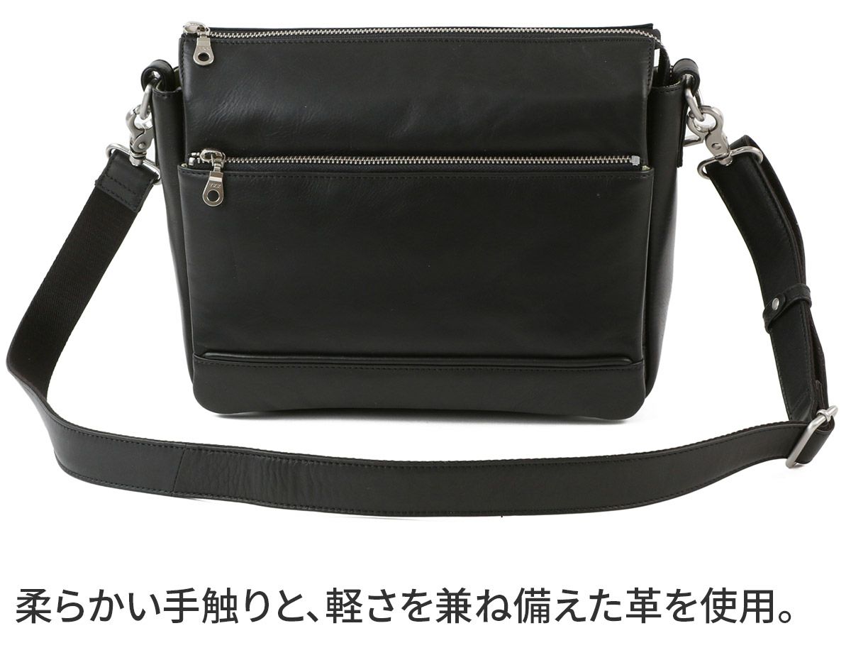 BAGGY PORT バギーポート ソフトスムースレザー ショルダーバッグ ZKM-3000