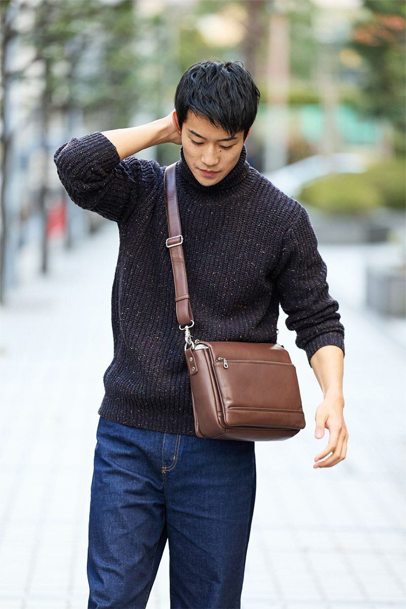 BAGGY PORT バギーポート ソフトスムースレザー ショルダーバッグ ZKM-3000