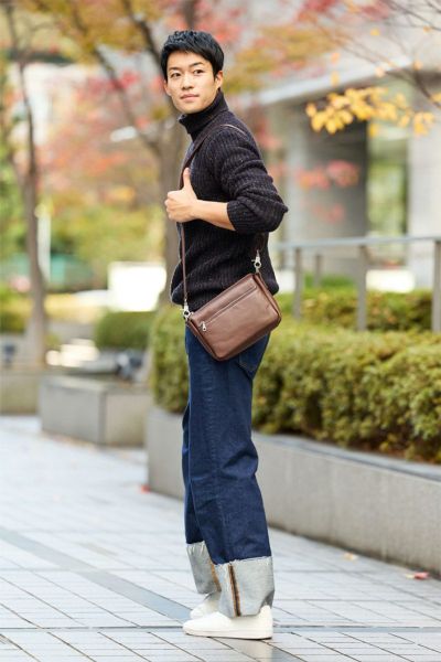 BAGGY PORT バギーポート ソフトスムースレザー ショルダーバッグ(小) ZKM-3001