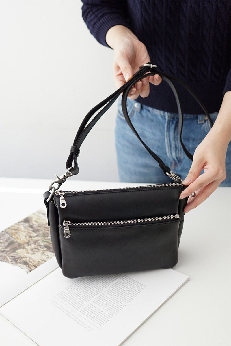 BAGGY PORT バギーポート ソフトスムースレザー ショルダーバッグ(小) ZKM-3001