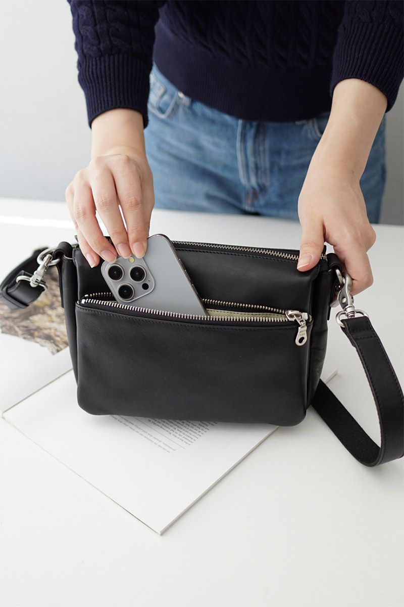BAGGY PORT バギーポート ソフトスムースレザー ショルダーバッグ(小) ZKM-3001