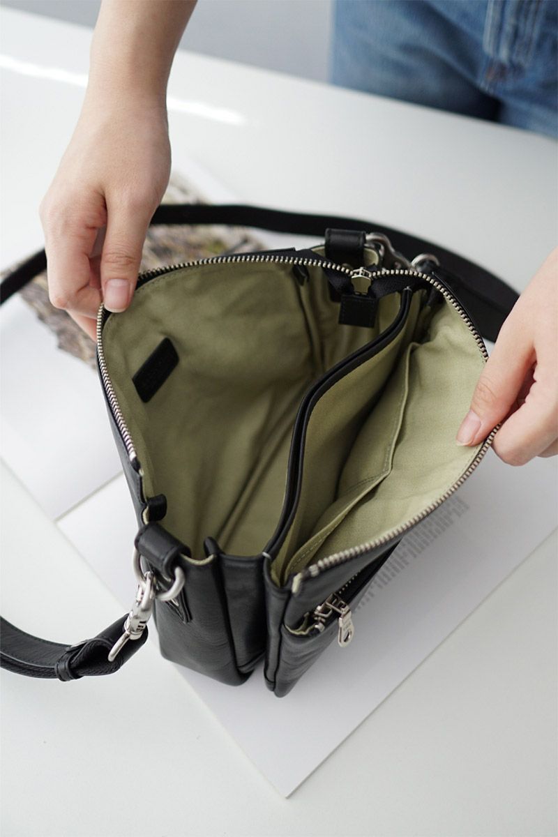 BAGGY PORT バギーポート ソフトスムースレザー ショルダーバッグ(小) ZKM-3001