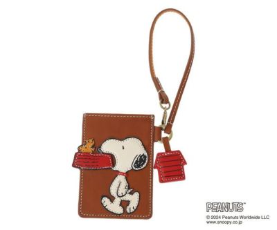 genten ゲンテン genten × PEANUTS ゲンテン×ピーナッツ パスケース PEANUTS "Dish" 46110