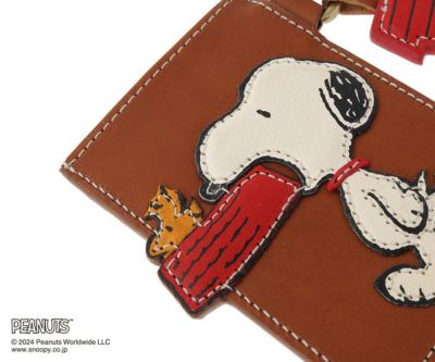 genten ゲンテン genten × PEANUTS ゲンテン×ピーナッツ パスケース PEANUTS "Dish" 46110