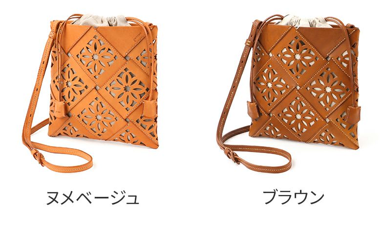 genten ゲンテン Suscut basket サスカットバスケット ショルダーバッグ 43977