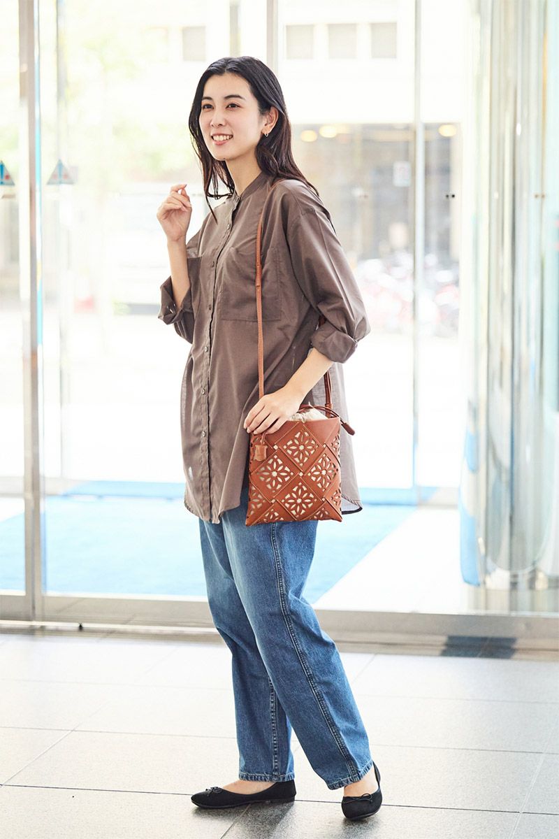 genten ゲンテン Suscut basket サスカットバスケット ショルダーバッグ 43977