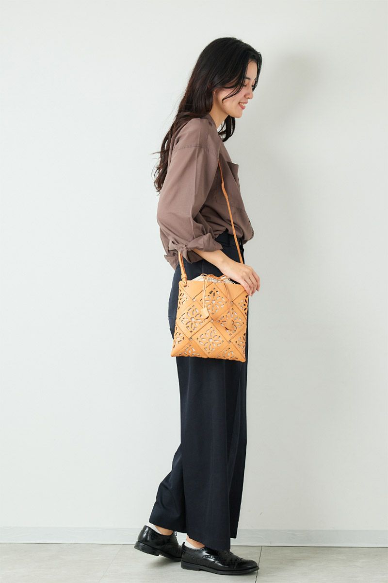 genten ゲンテン Suscut basket サスカットバスケット ショルダーバッグ 43977