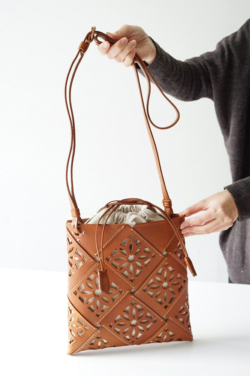 genten ゲンテン Suscut basket サスカットバスケット ショルダーバッグ 43977