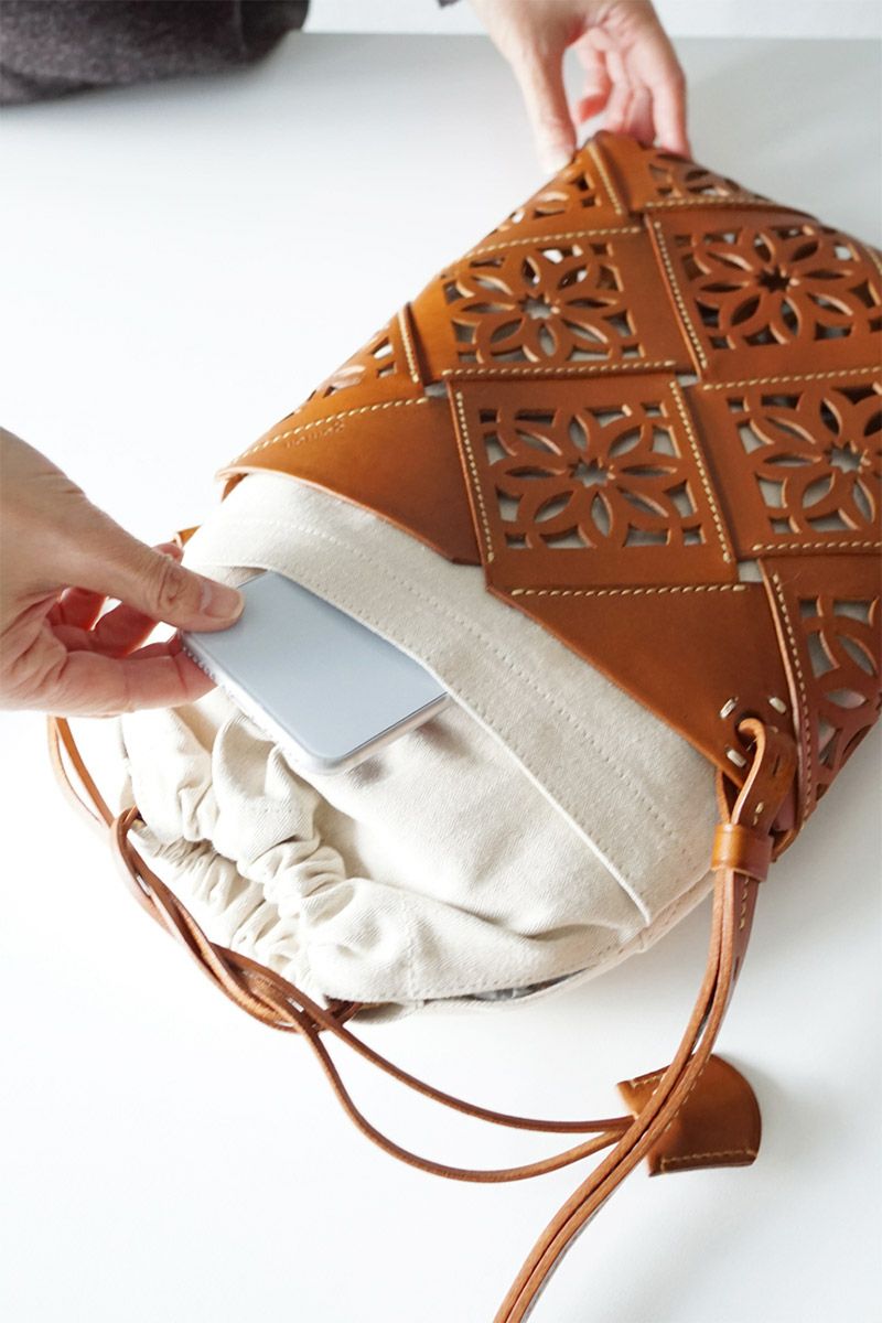 genten ゲンテン Suscut basket サスカットバスケット ショルダーバッグ 43977