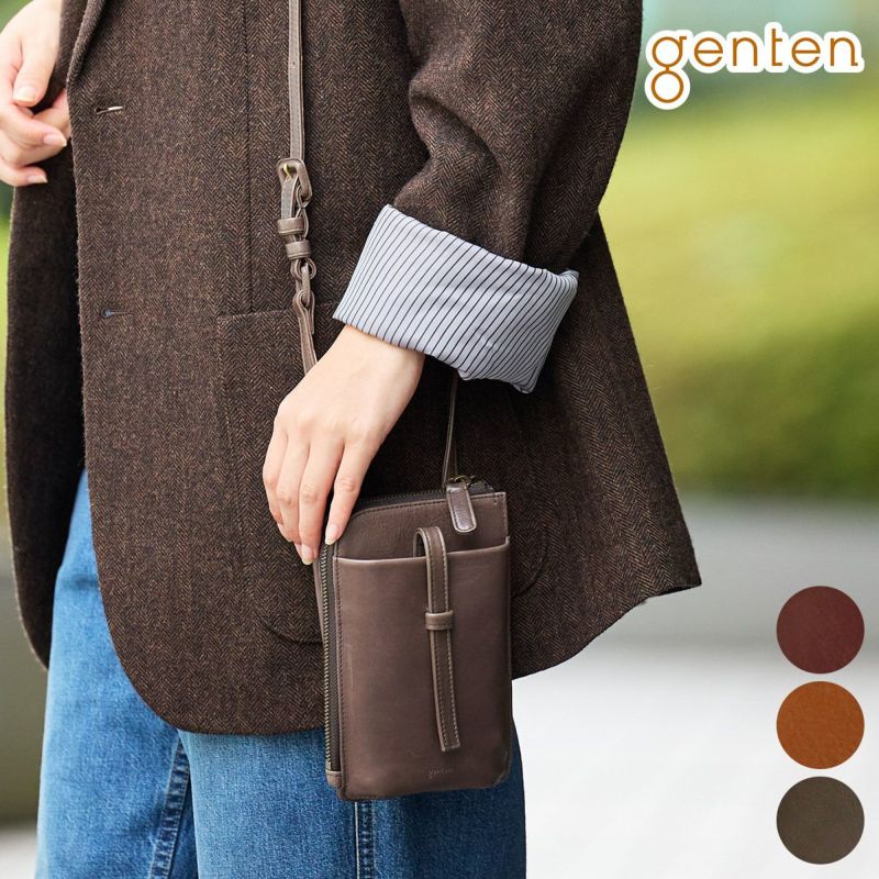 genten ゲンテン Partner2 パルトネル2 ミニショルダーバッグ 43995