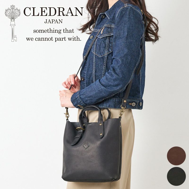 CLEDRAN クレドラン HEURE フール 2WAYトートバッグ CR-CL3735