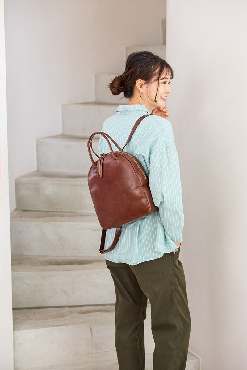 TIDEWAY タイドウェイ LIGHT LEATHER ライトレザー RUCK T2711