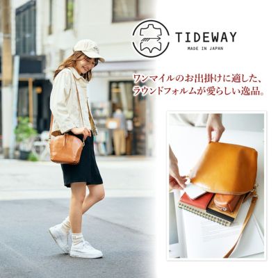 TIDEWAY タイドウェイ LIGHT LEATHER ライトレザー SHOULDER T2409