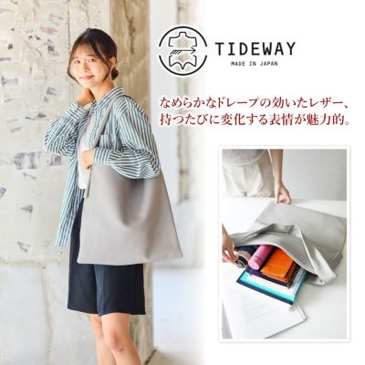 TIDEWAY タイドウェイ PUF ONE HANDLE TOTE L T3002