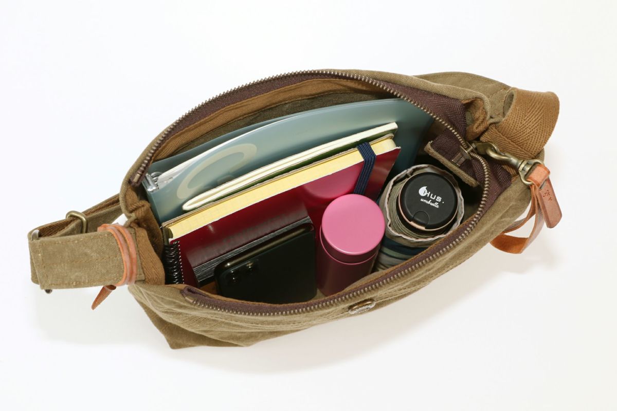 genten ゲンテン Mil Canvas ミルキャンバス ショルダーバッグ 44541