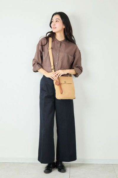 genten ゲンテン Mil Canvas ミルキャンバス ミニショルダーバッグ 44542