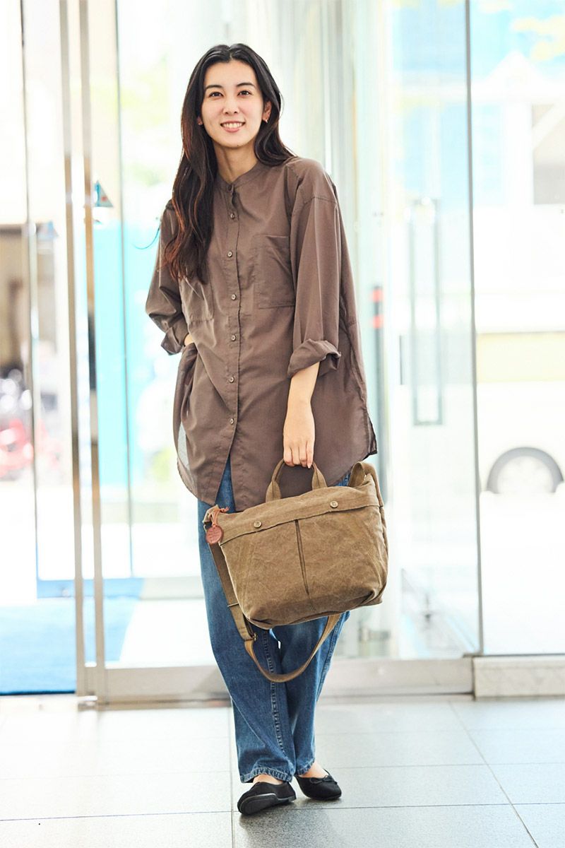 genten ゲンテン Mil Canvas ミルキャンバス 2WAYショルダーバッグ 44543