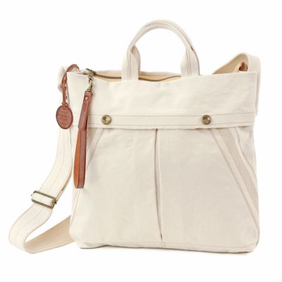 genten ゲンテン Mil Canvas ミルキャンバス 2WAYショルダーバッグ