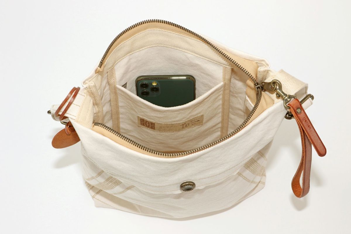 genten ゲンテン Mil Canvas ミルキャンバス ショルダーバッグ 49506