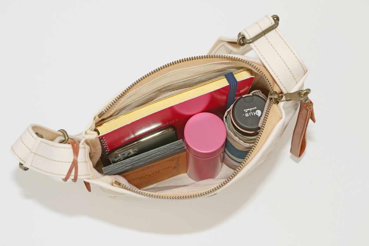 genten ゲンテン Mil Canvas ミルキャンバス ミニショルダーバッグ 49507