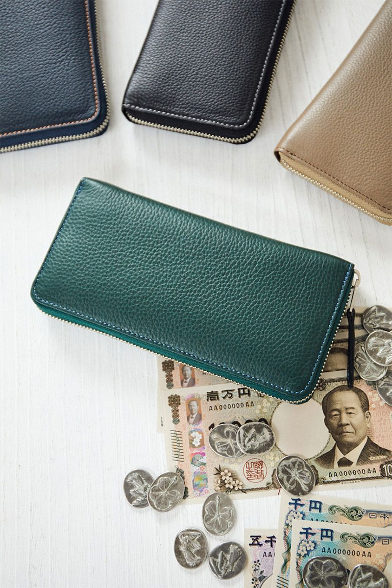 Dakota BLACK LABEL ダコタ ブラックレーベル バシレウス 小銭入れ付き長財布（ラウンドファスナー式 ） 0625413