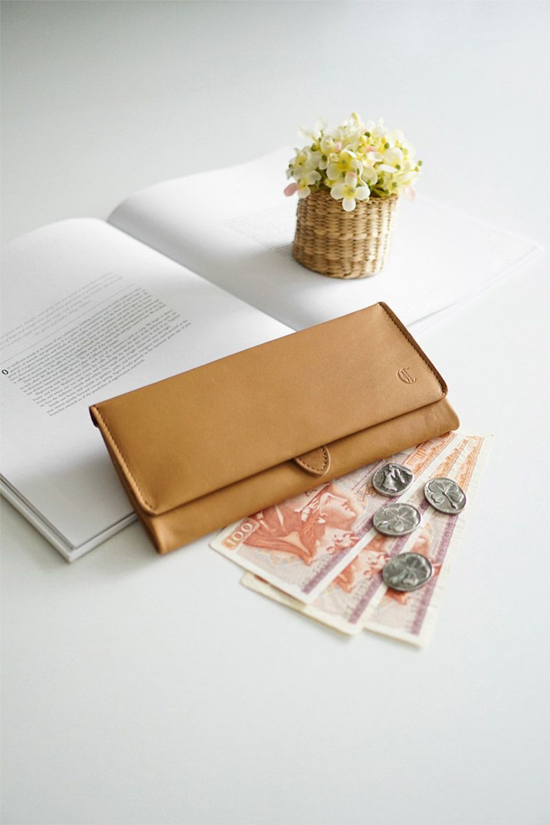 CLEDRAN クレドラン HEURE フール 小銭入れ付き長財布 CR-CL3750