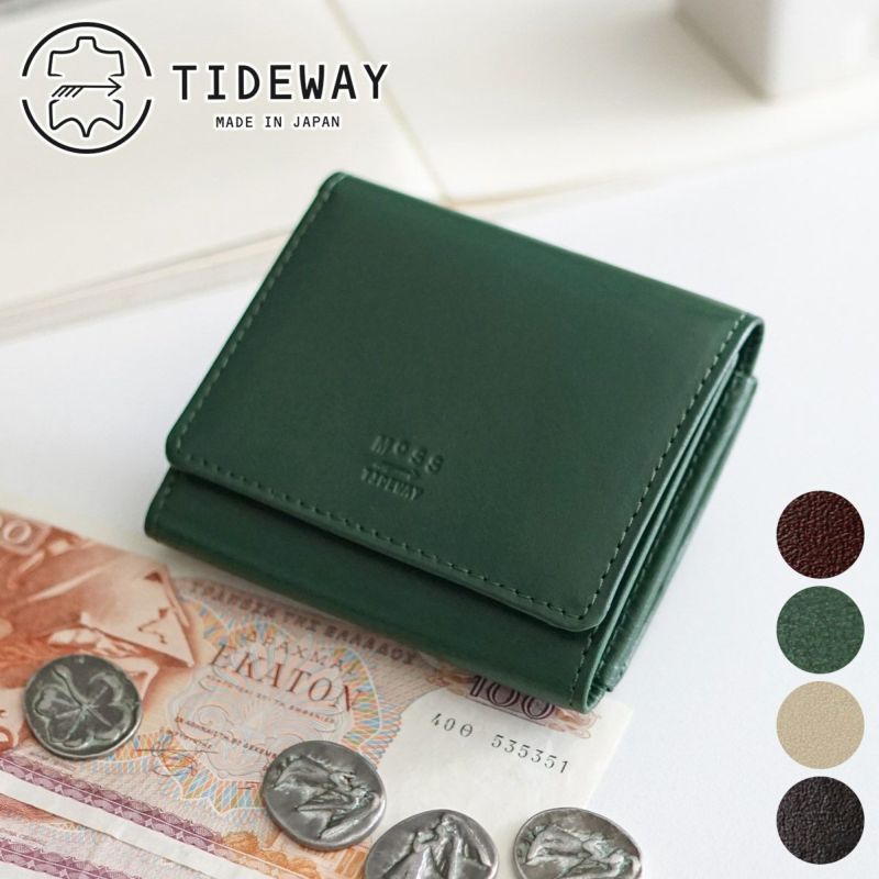 TIDEWAY タイドウェイ MOSS モス FOLD WALLET T2444 | こだわりのブランド Sentire-One