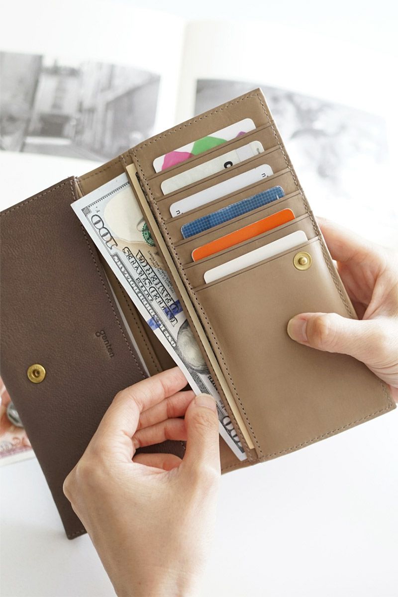 genten ゲンテン Fresco フレスコ 小銭入れ付き長財布 44321