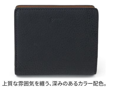 genten ゲンテン Minerva2 ミネルヴァ2 小銭入れ付き二つ折り財布 44443