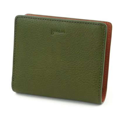 genten ゲンテン Minerva2 ミネルヴァ2 小銭入れ付き二つ折り財布 44443