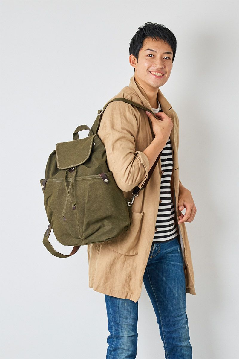 BAGGY PORT バギーポート シェルターダック リュックサック INS-604