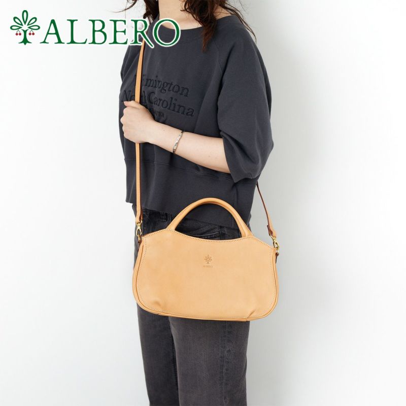 ALBERO アルベロ NATURALE ナチュラーレ 2WAYショルダーバッグ 2177