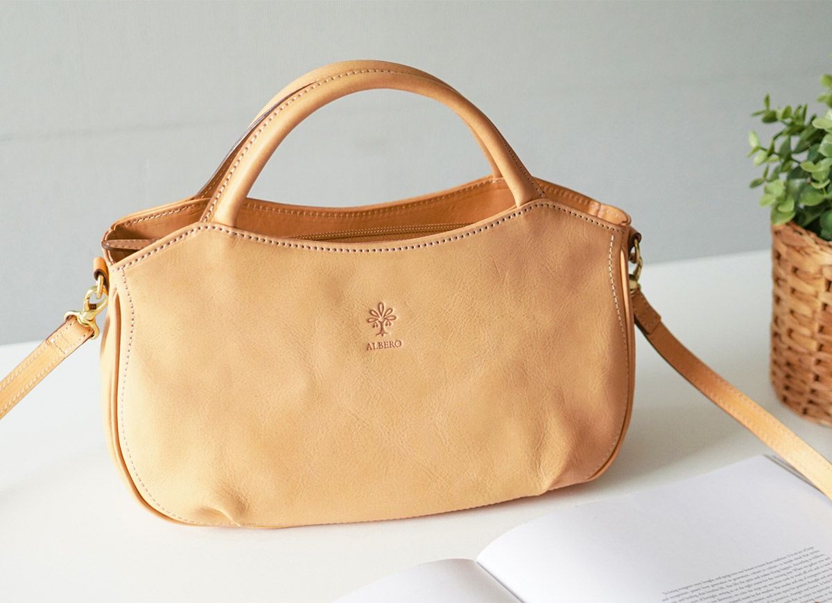 ALBERO アルベロ NATURALE ナチュラーレ 2WAYショルダーバッグ 2177