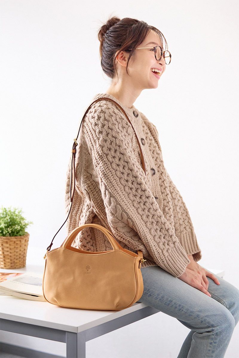 ALBERO アルベロ NATURALE ナチュラーレ 2WAYショルダーバッグ 2177