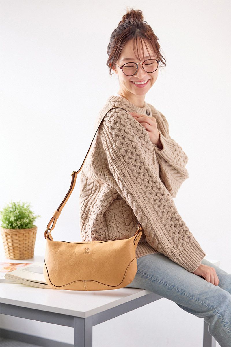 ALBERO アルベロ NATURALE ナチュラーレ ミニショルダーバッグ 2176