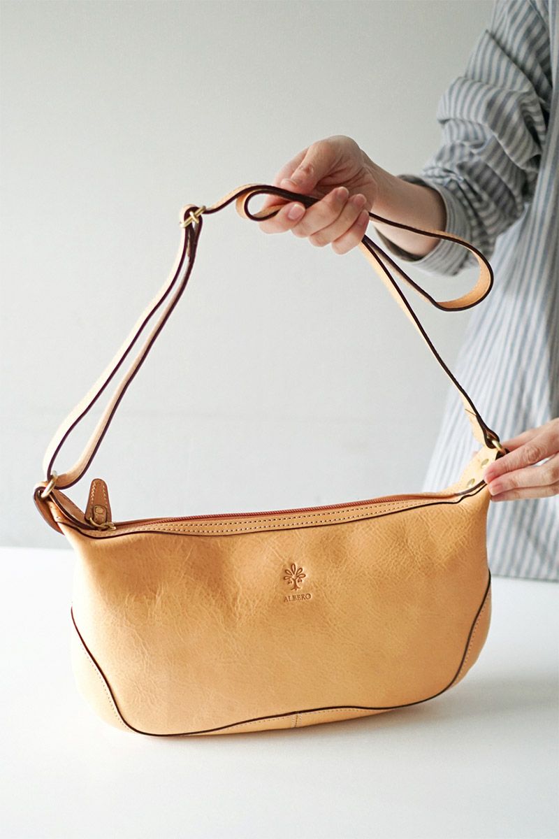 ALBERO アルベロ NATURALE ナチュラーレ ミニショルダーバッグ 2176