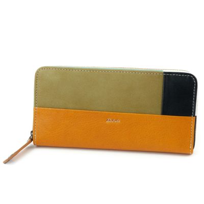 Dakota ダコタ ブロッコ 小銭入れ付き長財布（ラウンドファスナー式