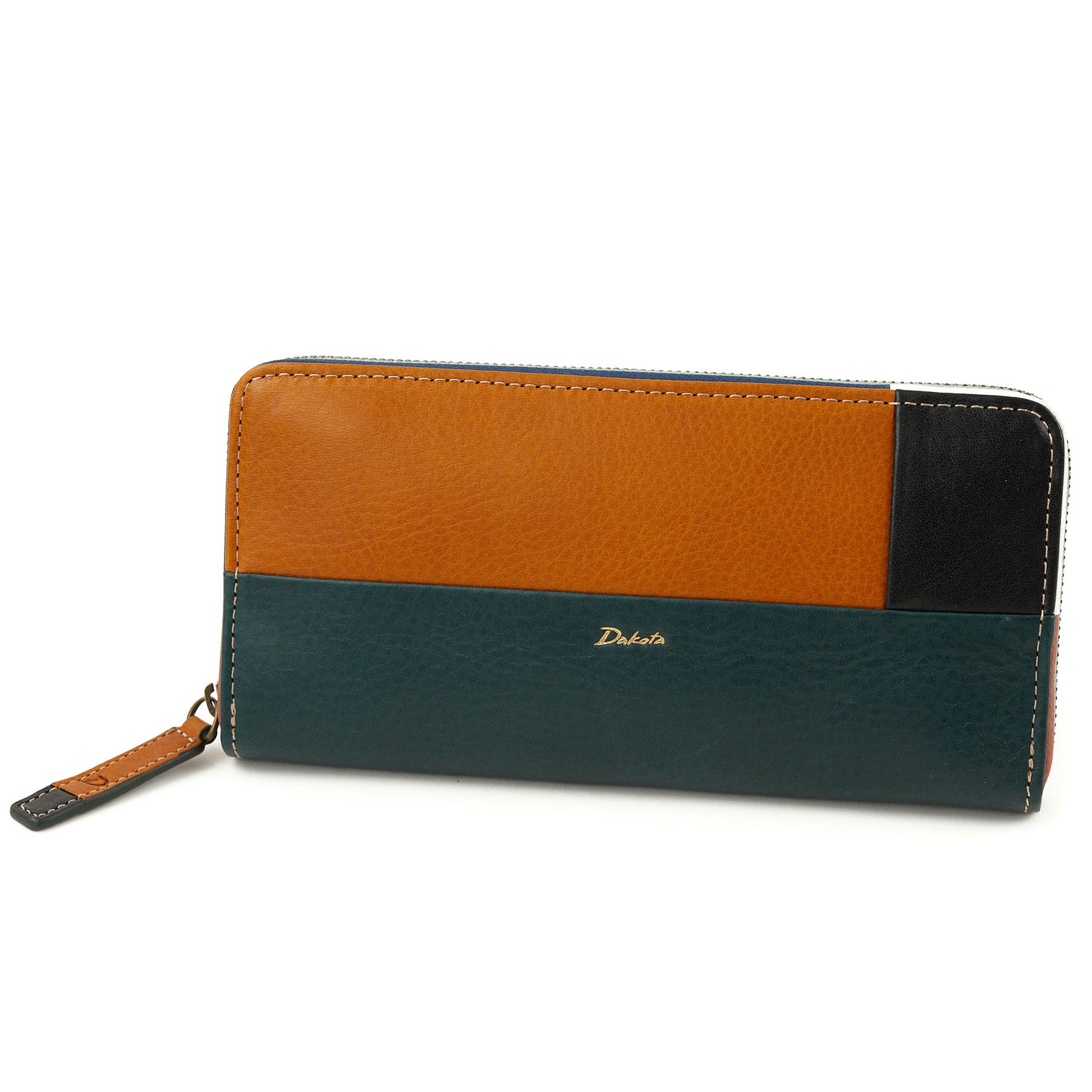 Dakota ダコタ ブロッコ 小銭入れ付き長財布（ラウンドファスナー式