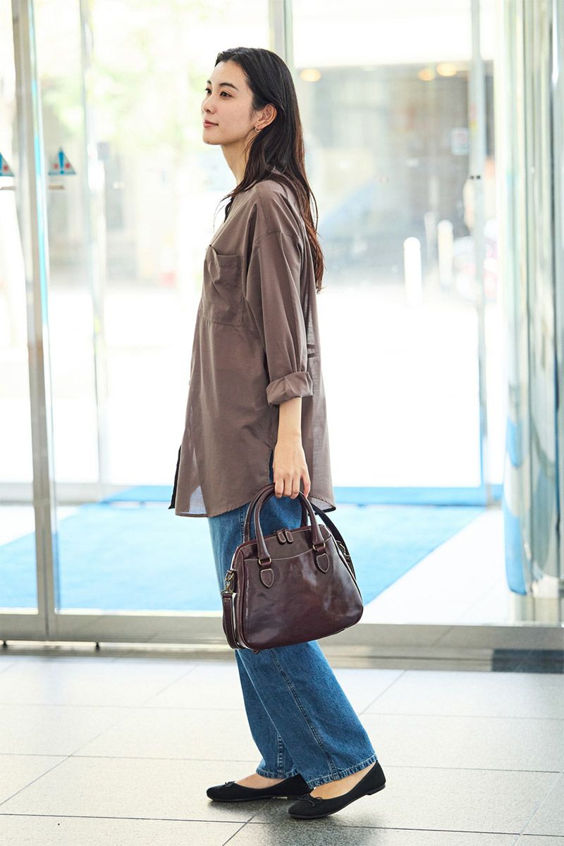 ALBERO アルベロ OLD MADRAS オールドマドラス 2WAYショルダーバッグ 758