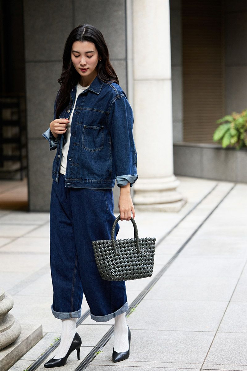 genten ゲンテン Cestino チェスティーノ トートバッグ 44510