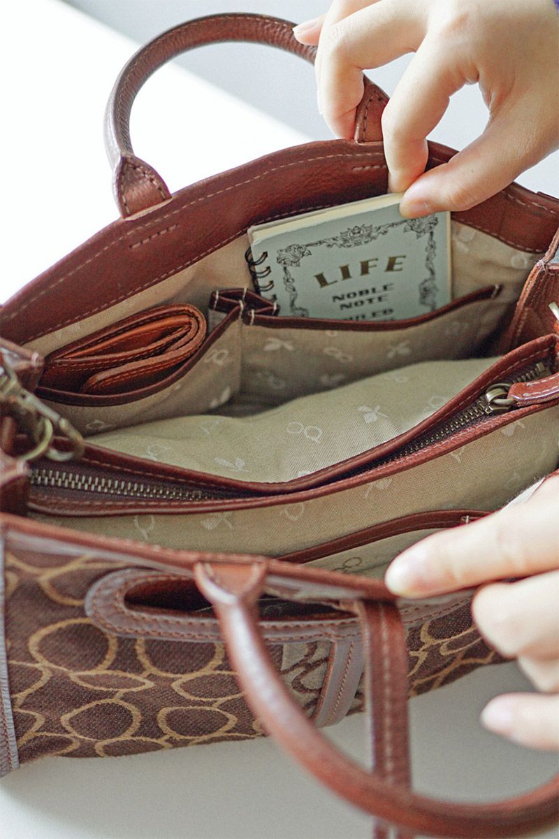 genten ゲンテン Tosca Superiore Combi トスカスペリオーレ コンビ 2WAYショルダーバッグ 44520