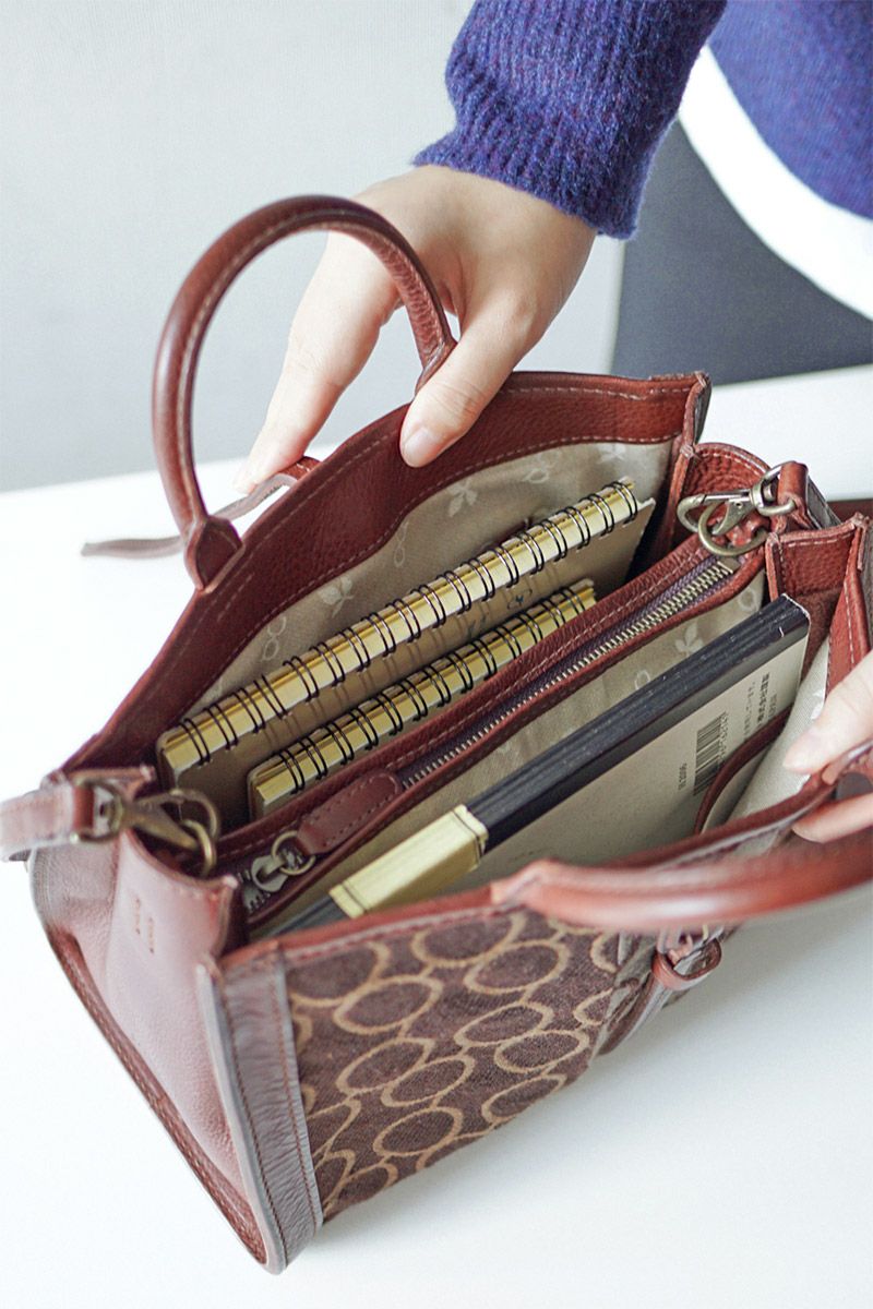 genten ゲンテン Tosca Superiore Combi トスカスペリオーレ コンビ 2WAYショルダーバッグ 44520